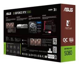 foto de TARJETA GRAFICA ASUS GEFORCE RTX 5080 NOCTUA OC 16GB GDDR7 