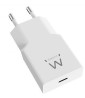 foto de CARGADOR MOVIL EWENT EW1310 USB-C PD 20W GAN BLANCO