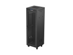 foto de ARMARIO LANBERG RACK 19 37U 600X600 FLAT PACK PUERTA PERFORADA CON LCD