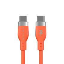 foto de HYPERJUICE FLEX USB-C SILICONE CHARGING CABLE - ORANGE