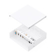 foto de CAJA CONEXIONES AISENS VGA+JACK3.5+2xHDMI+2xUSB-B+2xRJ45 CAT.6A STP BLANCO