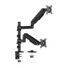 foto de SOPORTE AISENS MESA CONTRAPESO MONITOR/TV 9KG (3 PIVOTES 2 BRAZOS) 17-32