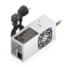foto de FUENTE ALIMENTACION AISENS TFX 500W CABLE ALIMENTACION OEM PLATA