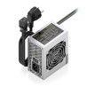foto de FUENTE ALIMENTACION AISENS SFX 500W CABLE ALIMENTACION OEM PLATA