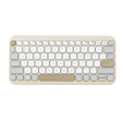 foto de TECLADO ASUS KW100 INNALAMBRICO QWERTY BEIGE 