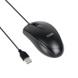 foto de RATON TOOQ TQM-1001-B OPTICO USB 1000DPI NEGRO