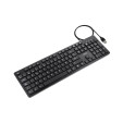 foto de TECLADO SILENCIOSO TOOQ TQK-2003-B USB 105 TECLAS NEGRO