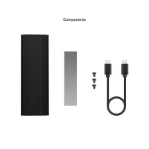 foto de CARCASA TOOQ TQE-2230B M.2 NVMe PCIe USB 3.1 GEN2 NEGRO