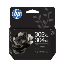 foto de HP Cartucho de Tinta Original 302XL/304XL negro