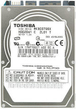 foto de HD TOSHIBA 2,5 80GB SATASATA 5400RPM